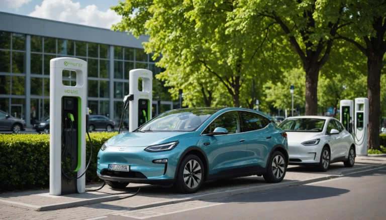circuit électrique station de recharge