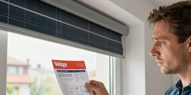 store exterieur velux solaire